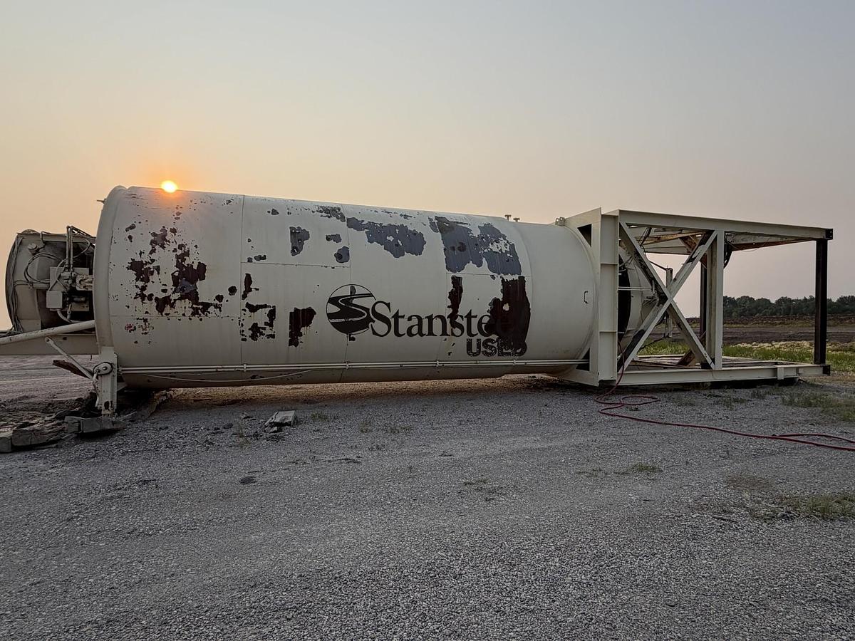 Used CMI Portable 150 Ton Weigh Batching Silo