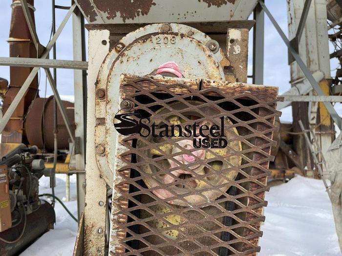 Used Stationary 30,000 ACFM Pulsejet Baghouse