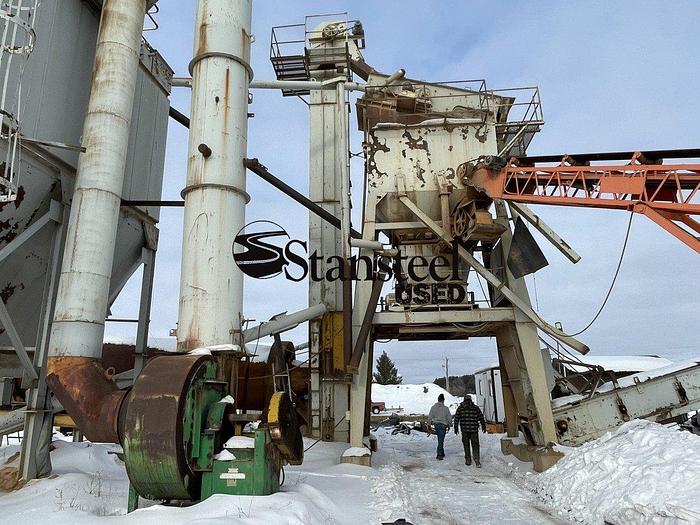Used Stationary 30,000 ACFM Pulsejet Baghouse