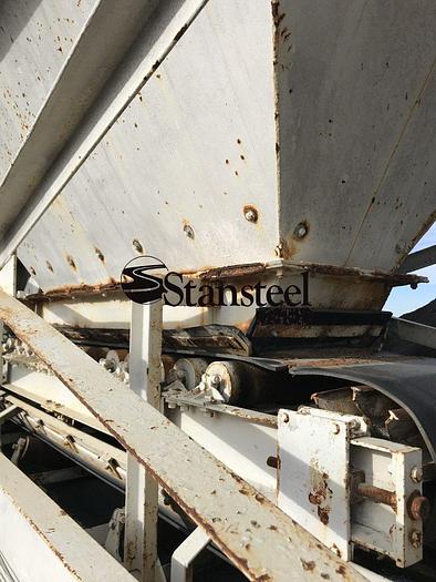 Used Stationary (4) Four + (1) One Bin Cold Feed System