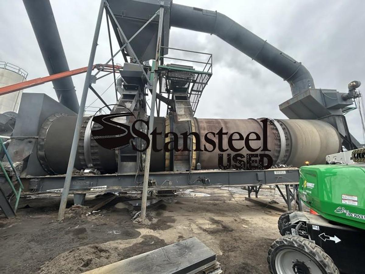 Used Gencor Stationary 400 TPH Counterflow Drum