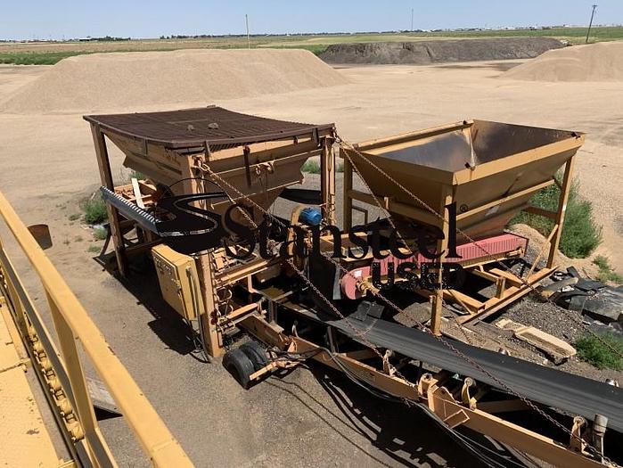 Used CMI PVM-2500 Highly Portable Parallel Flow Drum Plant