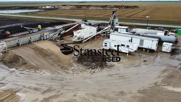 Used Terex Factory Rate @ 275 TPH Portable Counterflow Drum Plant