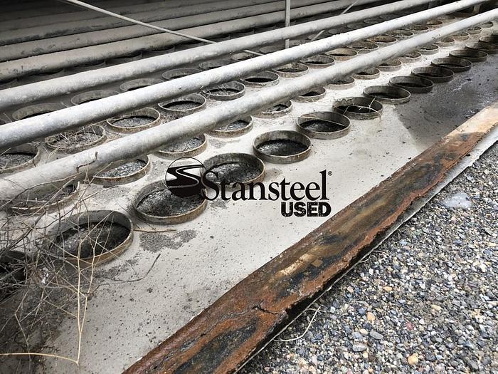 Used Cedarapids Stationary 400 TPH Counterflow Drum and Baghouse Combo