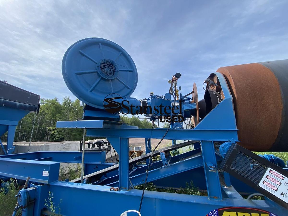 Used ADM Portable Parallel Flow Drum Mix Plant