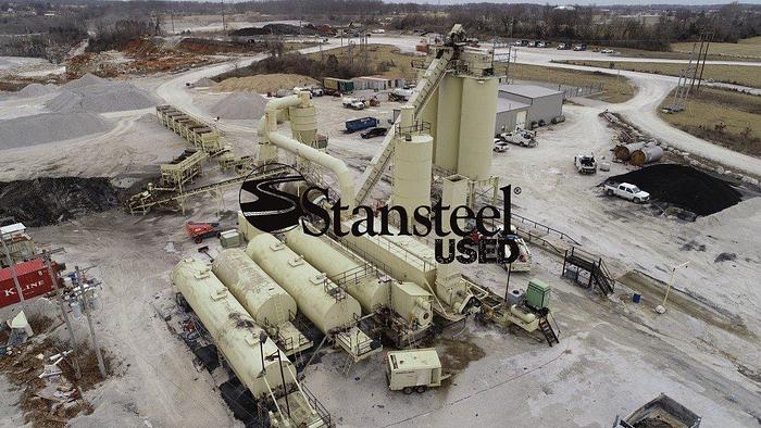 Used CMI 500TPH Counterflow Drum Plant