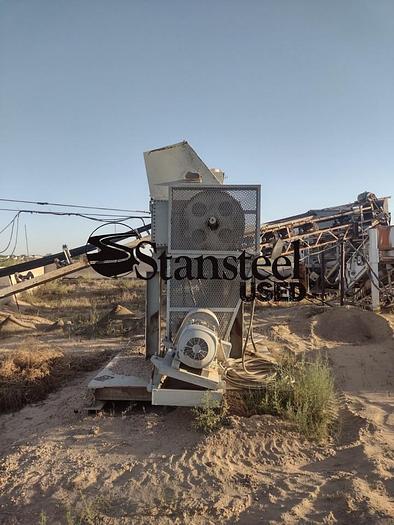 Used Stationary Twin Shaft Pugmill