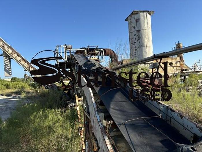 Used Cedarapids Stationary Virgin Feed Conveyor