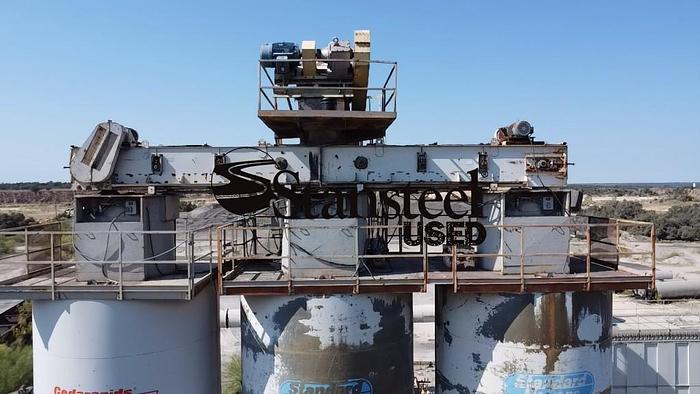 Used Standard Havens 600 Total Ton Stationary Silo System