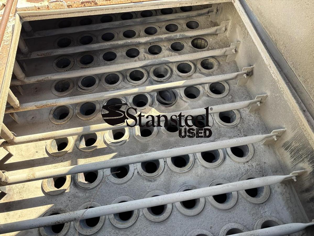 Used Gencor Stationary 40,000 AFCM Pulsejet Baghouse