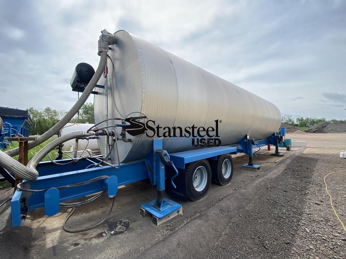 Used ADM Portable Parallel Flow Drum Mix Plant