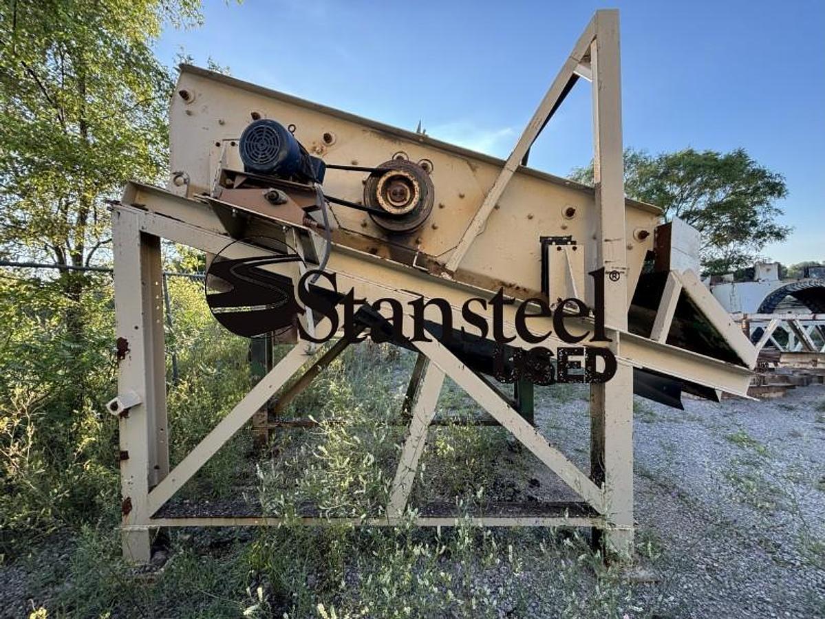 Used Deister 4' x 10' Single Deck Vibrating Screen