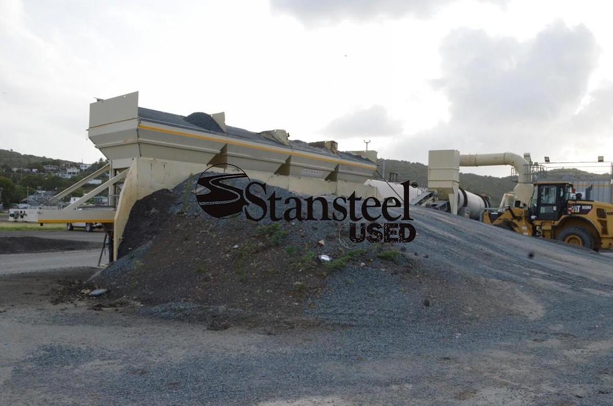 Used Intrame Portable 140TPH Counterflow Drum Plant
