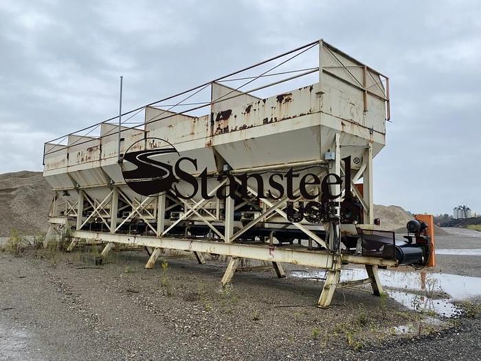 Used Astec 9' x 11' Five (5) Bin Stationary Cold Feed System
