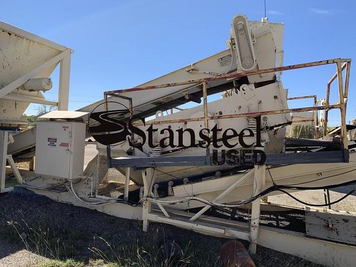 Used CMI Portable Single Bin Recycle System