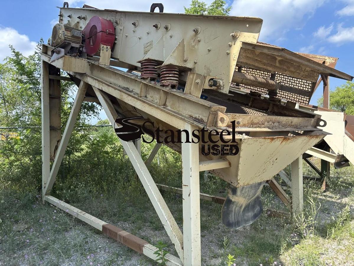 Used Deister 6' x 16' Single Deck Vibrating Screen