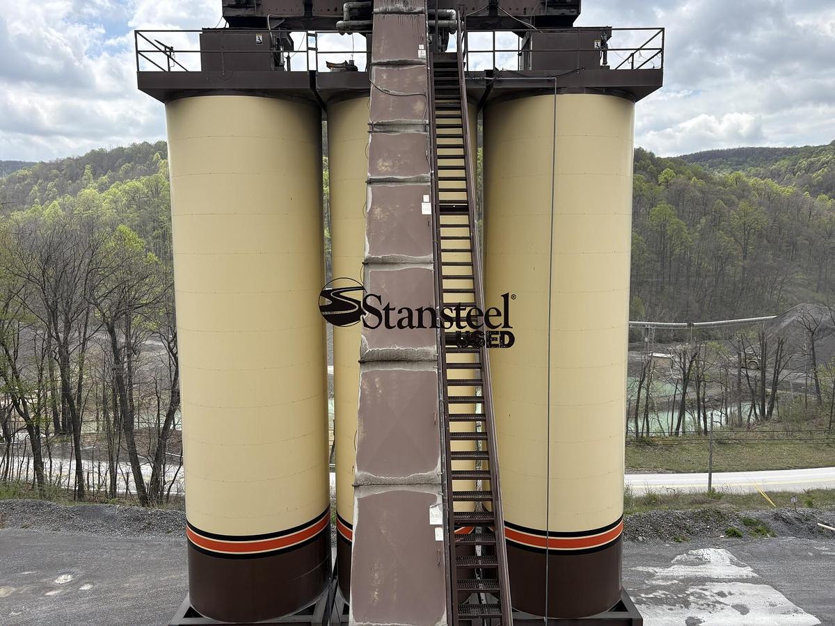 Used Complete 5 Ton Counterflow Batch Plant