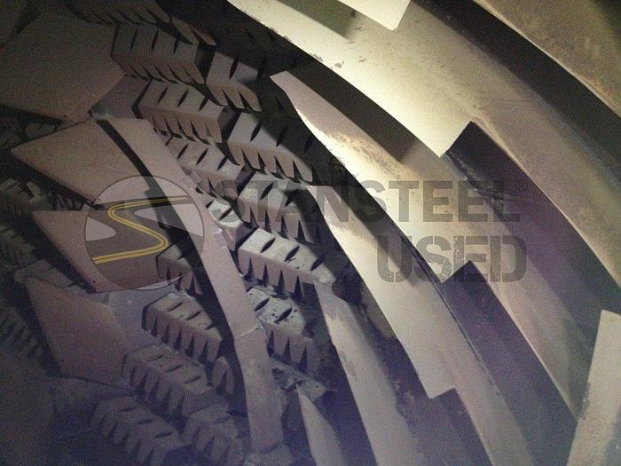 Used CMI PTD-400 Portable Counterflow Drum Mixer