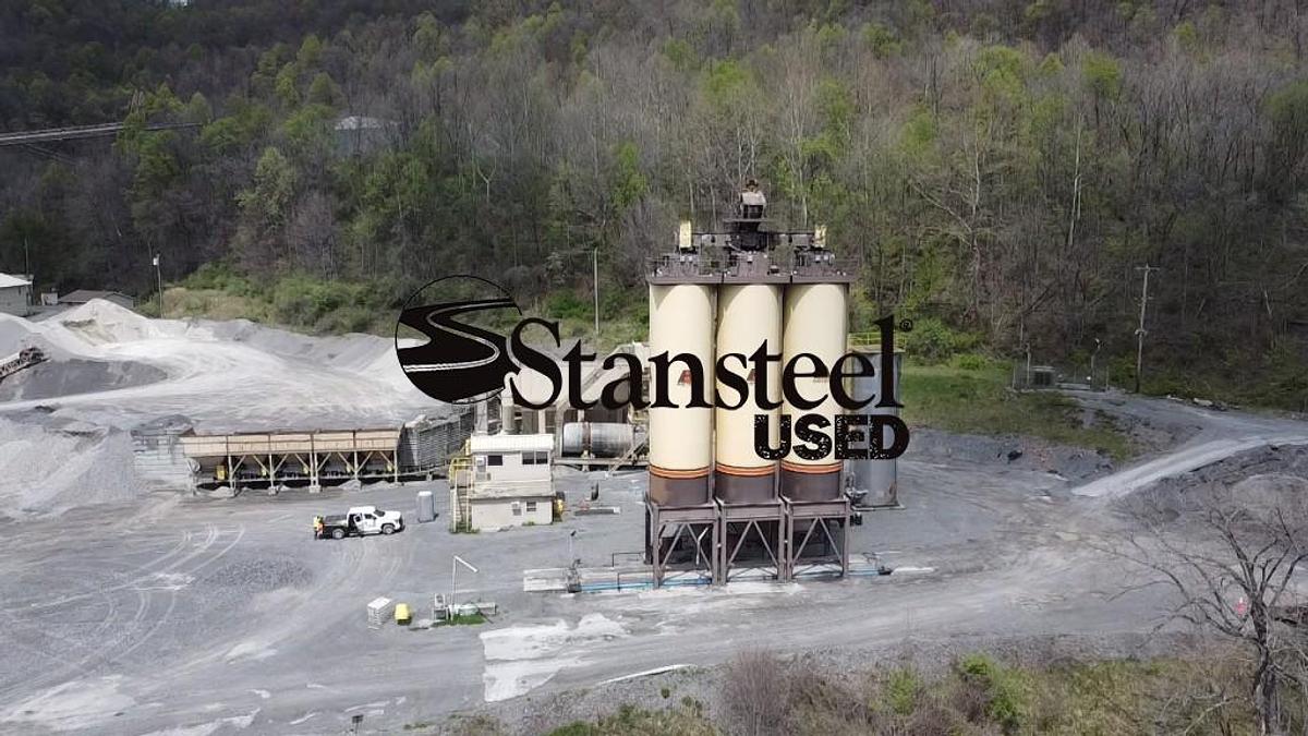 Used Complete 5 Ton Counterflow Batch Plant