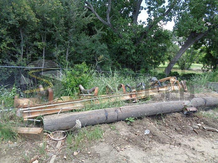 Used (4) Four Bin Stationary Cold Feed System