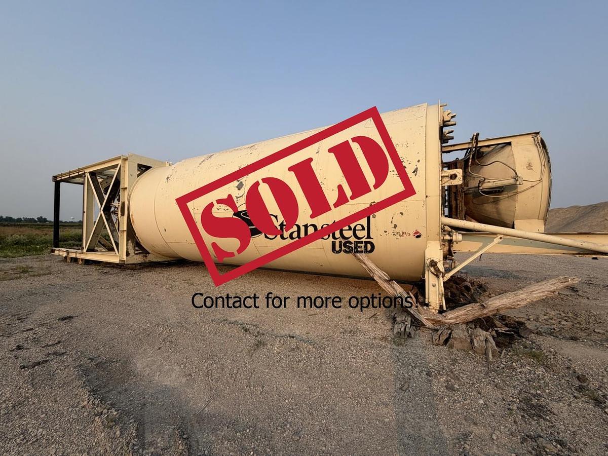 Used CMI Portable 150 Ton Weigh Batching Silo
