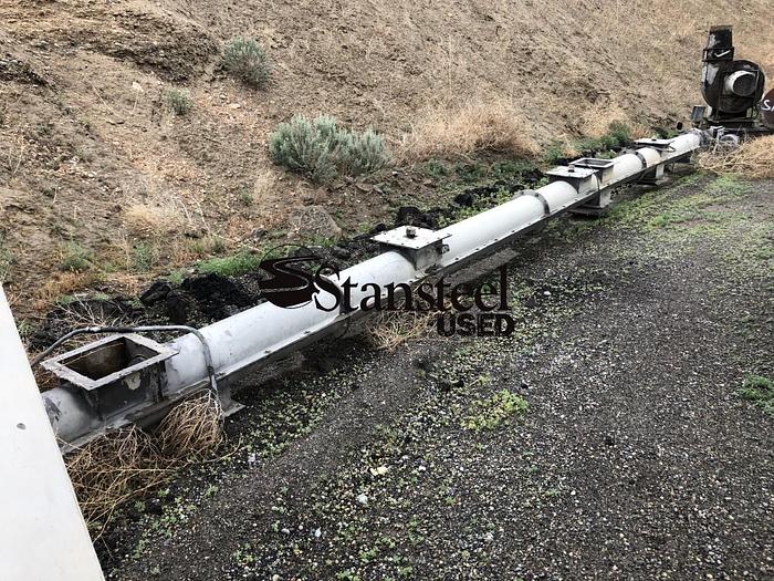 Used Cedarapids Stationary 400 TPH Counterflow Drum and Baghouse Combo