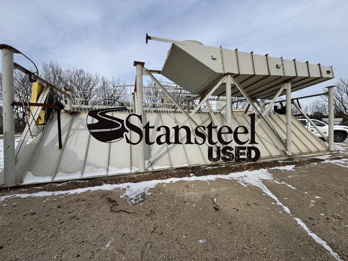 Used Iowa Parts 85,000 ACFM Stationary Pulsejet Baghouse