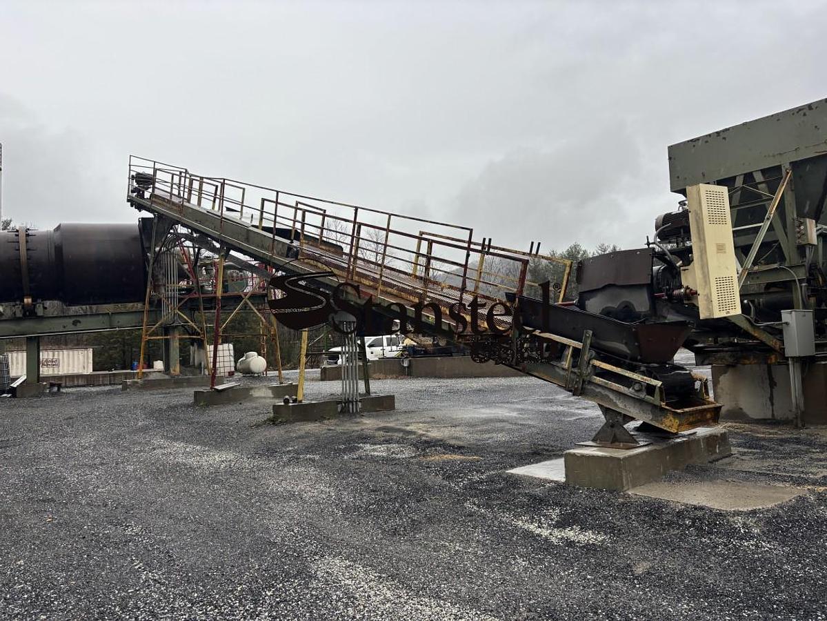 Used CMI Stationary Parallel Flow Drum Plant