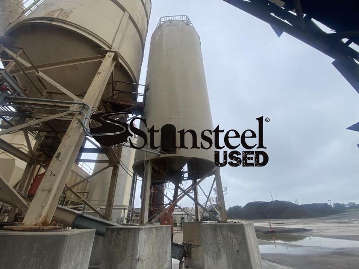 Used  Stationary Dust Silo