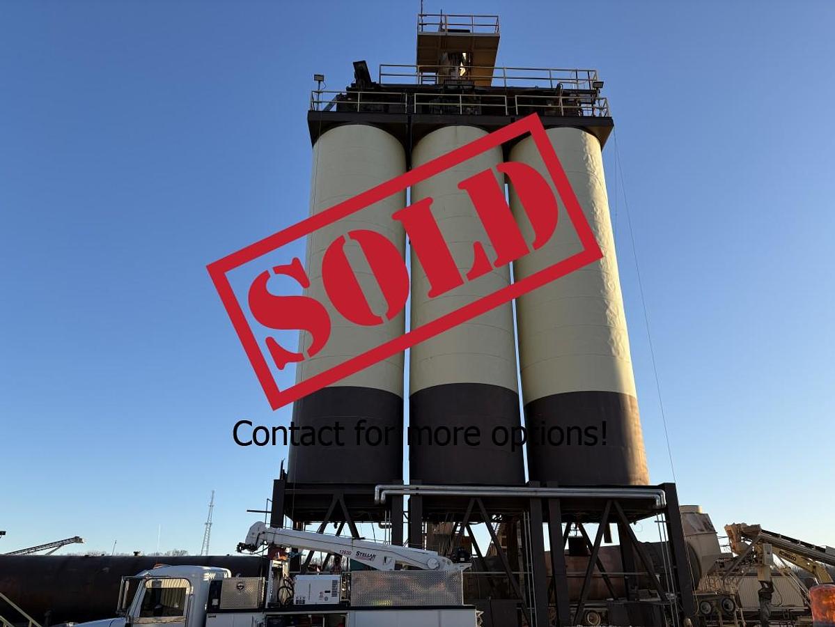 Used Astec® 600 Total Ton Stationary Silo System