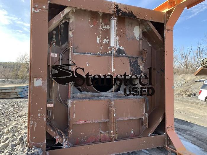 Used Gencor® 200 Ton Stationary Silo & Main Drag Slat