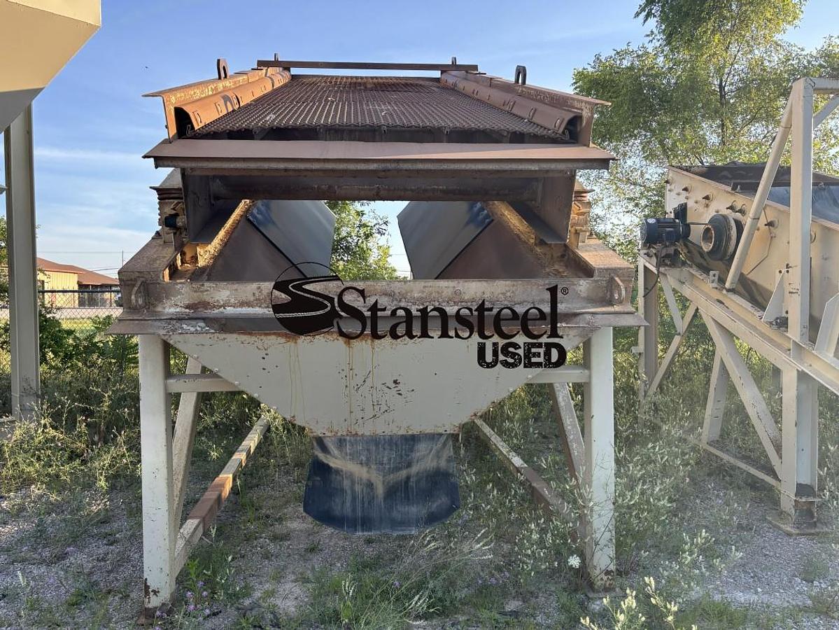 Used Deister 6' x 16' Single Deck Vibrating Screen