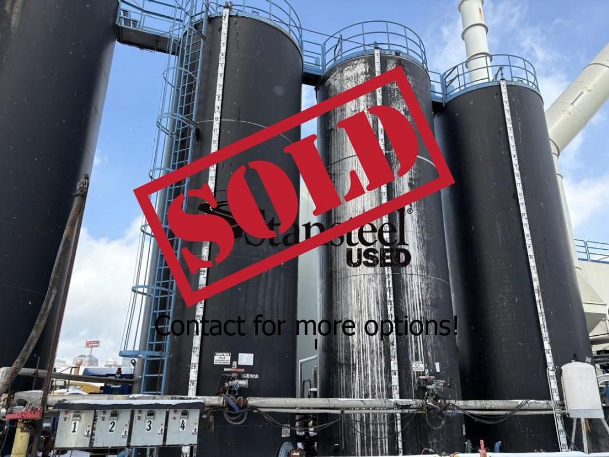 Used Gencor® 25,000 Gallon Vertical AC Tank