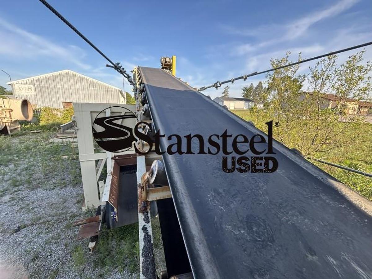 Used Barber Greene Stationary Recycle Bin