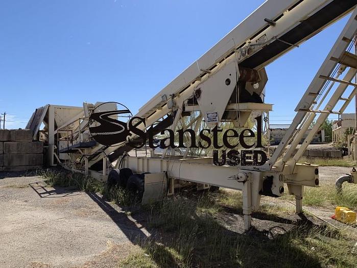 Used CMI Portable Single Bin Recycle System