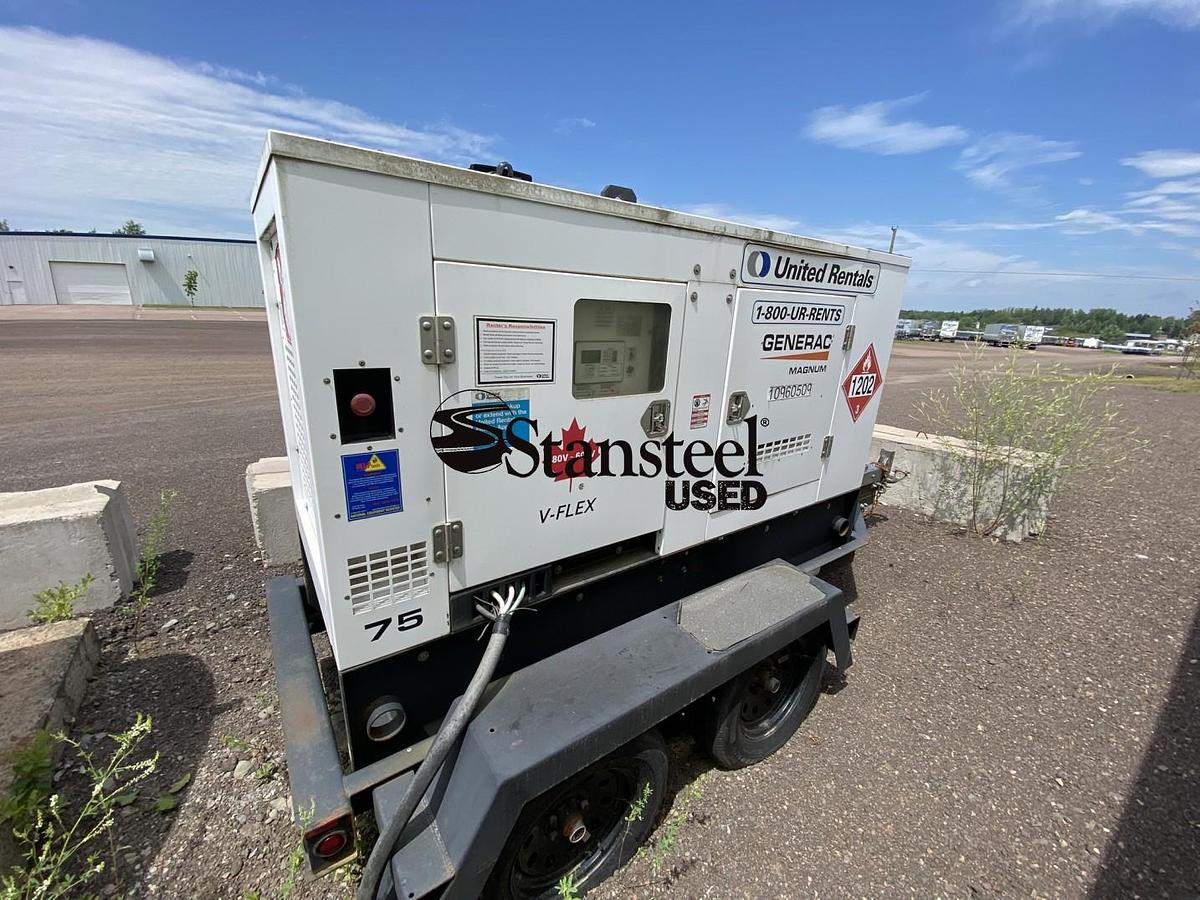 Used ADM Portable Parallel Flow Drum Mix Plant