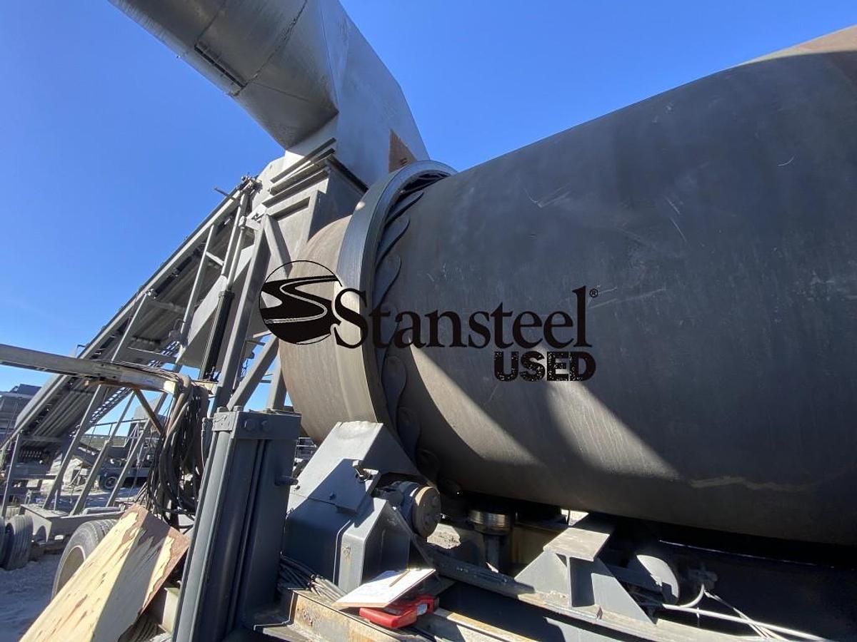 Used Astec 400 TPH Portable Counterflow Drum Plant