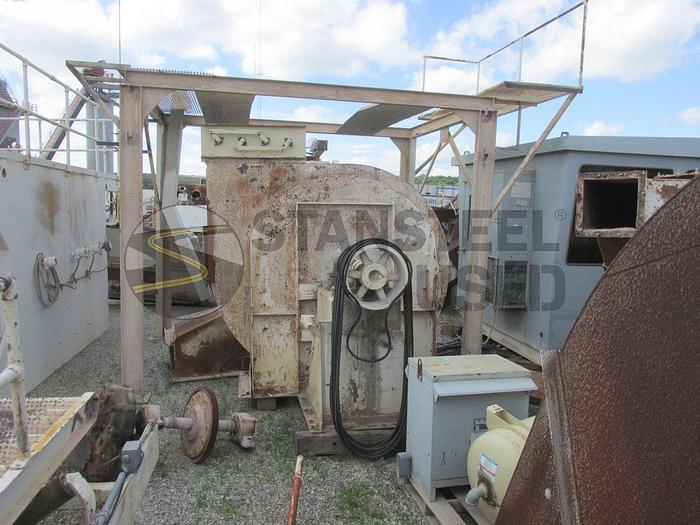 Used GenTec 32,500 ACFM Stationary Pulsejet Baghouse