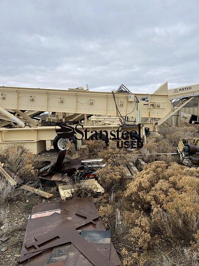 Used Astec 100 Ton Portable Self-Erect Silo