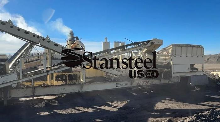 Used ASTEC ProSizer Portable Impact Crusher
