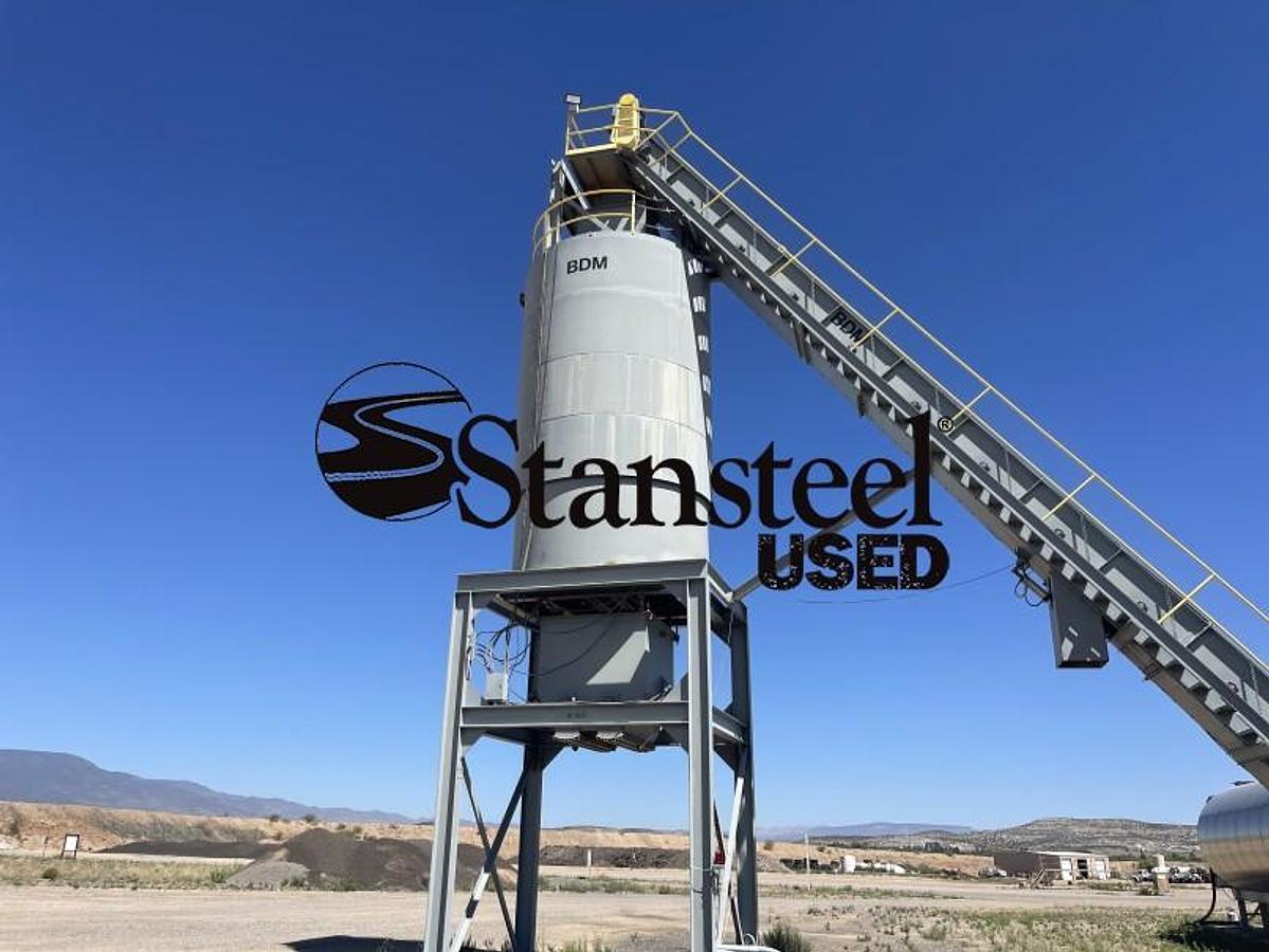 Used BDM 200TPH Portable Parallel Flow Drum Plant