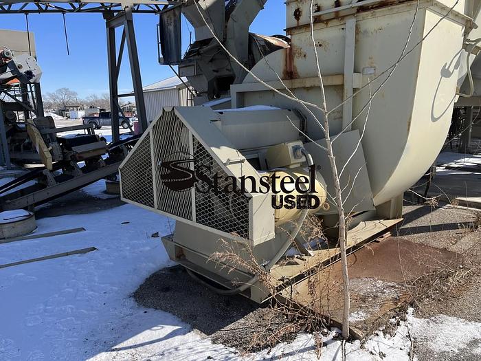 Used Standard Havens 55,000 ACFM Stationary Baghouse
