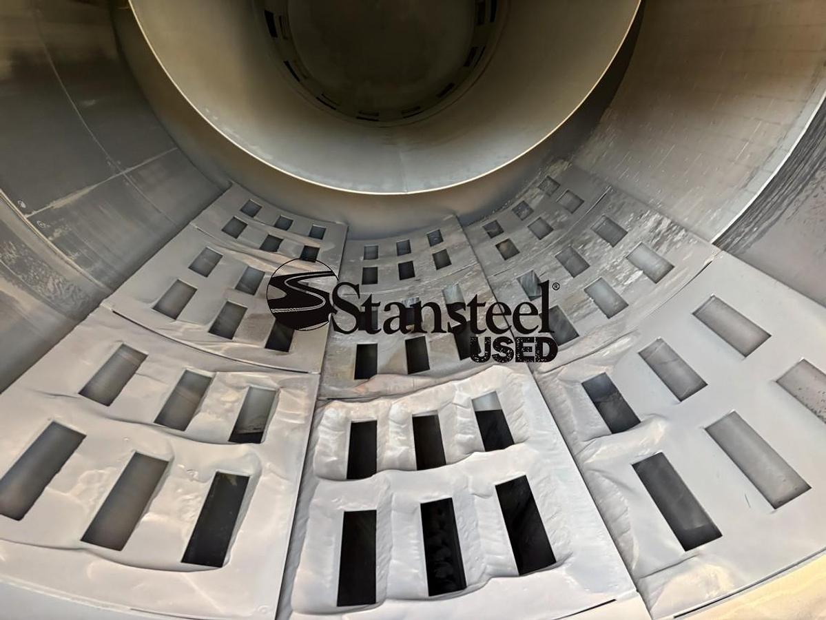 Used Astec® Double Barrel Stationary Counter Flow Drum