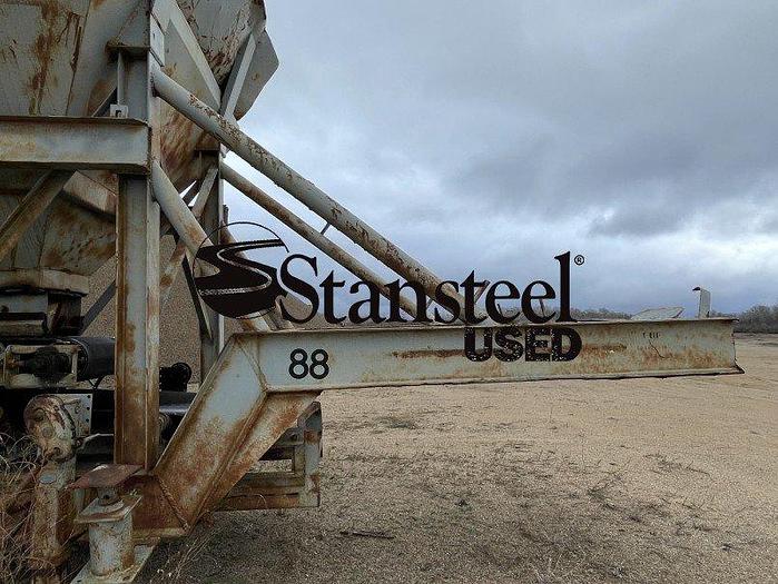 Used Kolberg Four (4) Bin Portable Cold Feed System