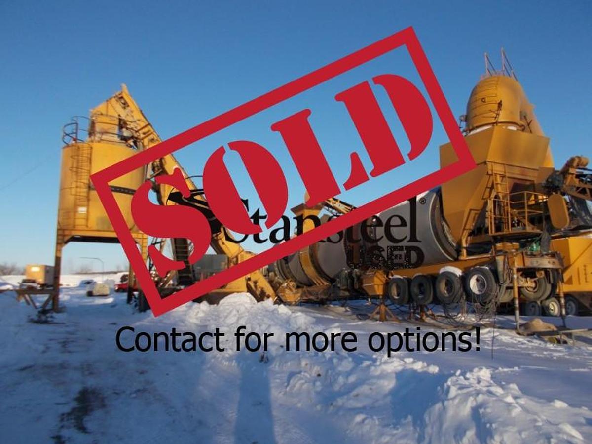Used CMI 400TPH Portable Counterflow Drum Plant
