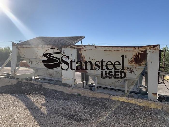 Used Herman Grant Portable Dual Bin Recycle System