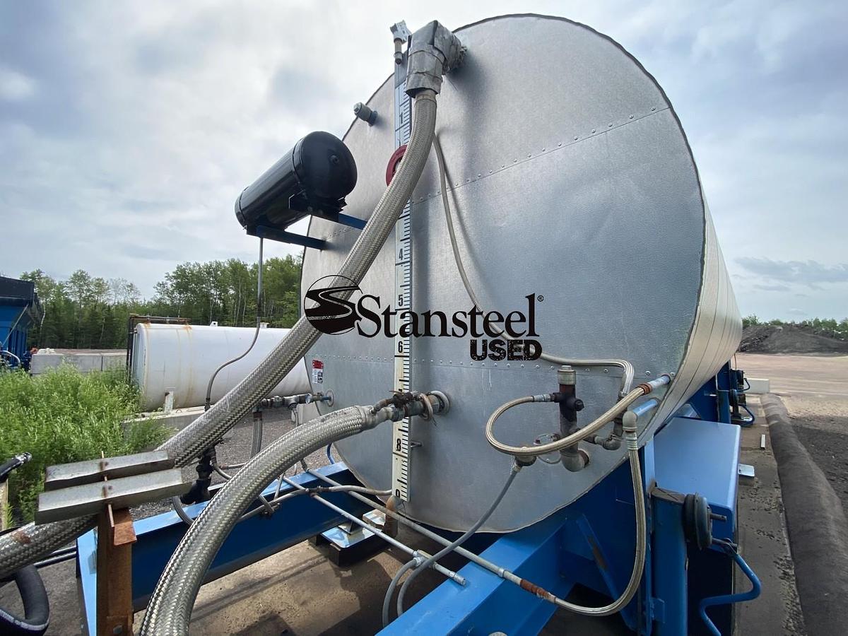 Used ADM Portable Parallel Flow Drum Mix Plant