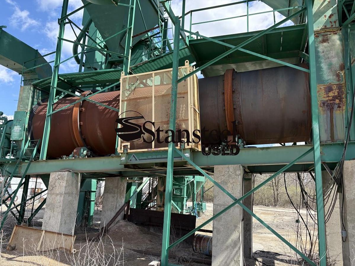Used Barber Greene 2.5 Ton Partial Batch Plant