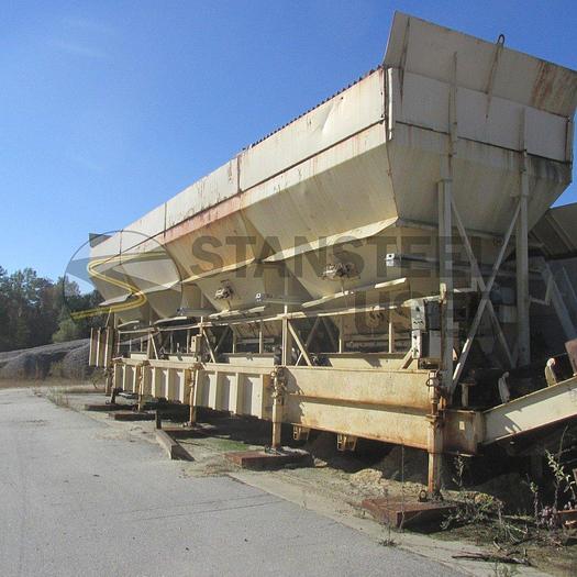 Used Astec® (4) Four Bin Portable Cold Feed