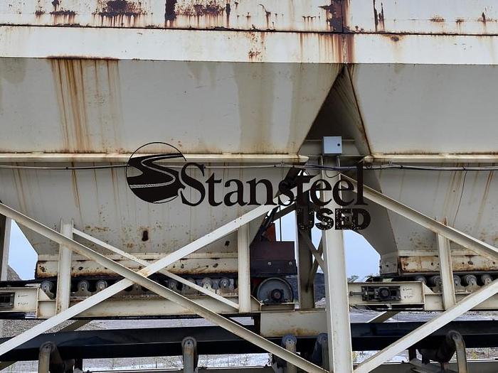 Used Astec 9' x 11' Five (5) Bin Stationary Cold Feed System